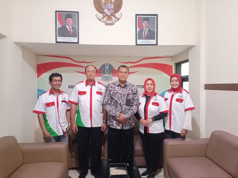 JAJARAN PENGURUS DPD P2RPTI KUNJUNGI BAKESBANGPOL JATIM